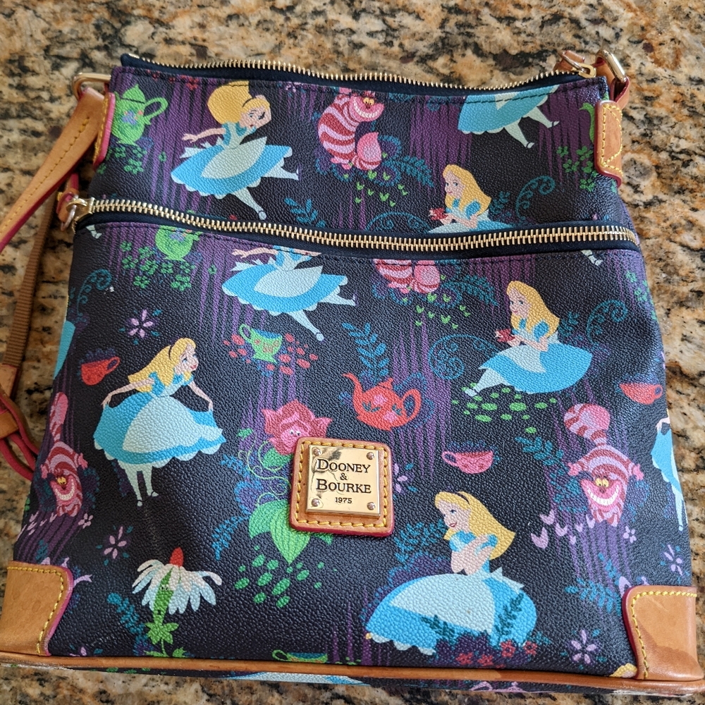 HTF Alice in Wonderland: Tea Time Collection Crossbody Bag
